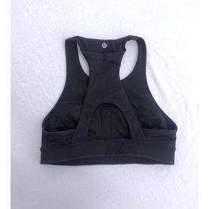 Lululemon Black Racerback Sports Bra